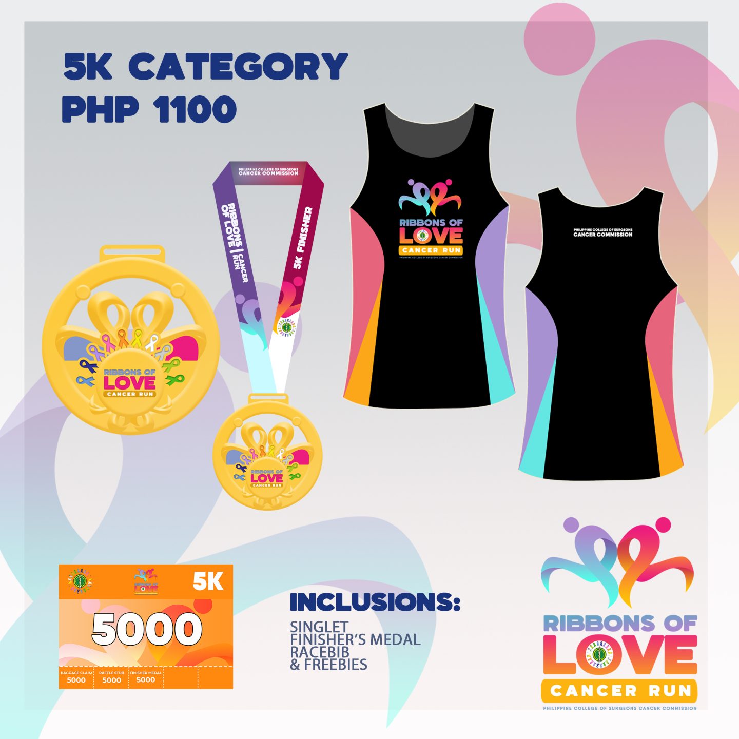 Ribbons Of Love Cancer Run in CCP Complex | Pinoy Fitness
