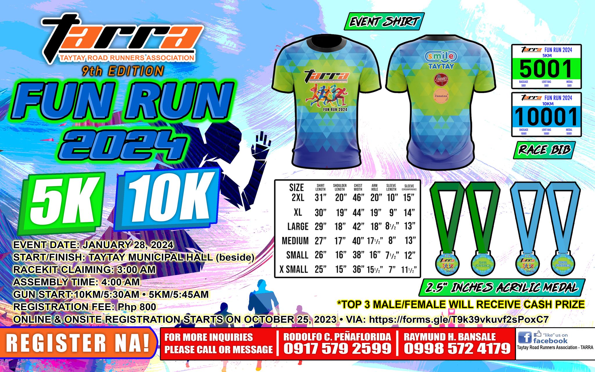 TaRRA Fun Run 2024 in Taytay, Rizal | Pinoy Fitness
