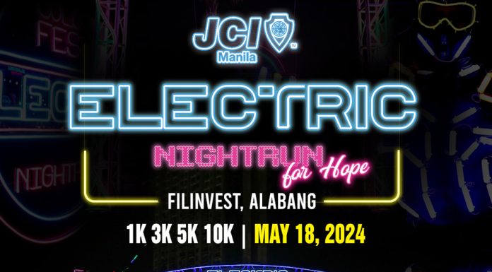 JCI ColorFest Electric Run for Hope 2024 in Filinvest, Alabang