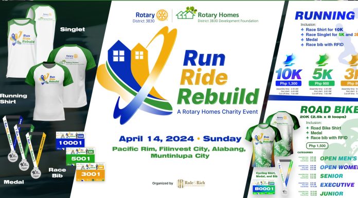 Run, Ride, Rebuild: A Rotary Homes Charity Event