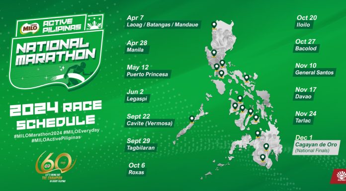 MILO Marathon 2024: Full Race Schedule and Locations Unveiled