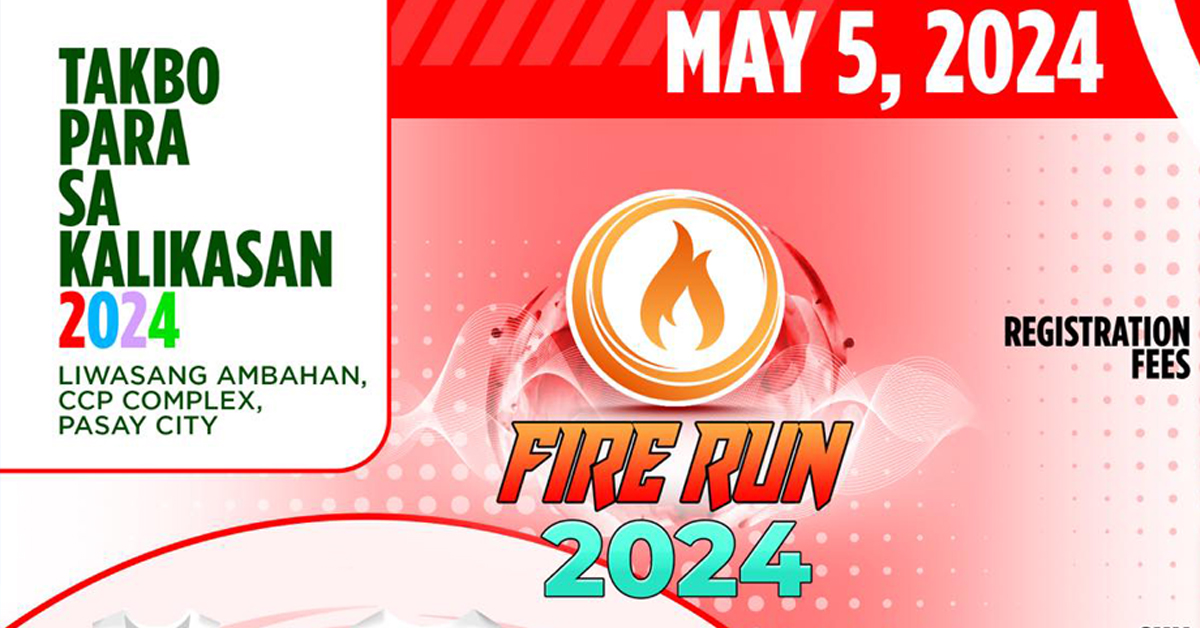 Takbo Para Sa Kalikasan 2024 – Fire Run