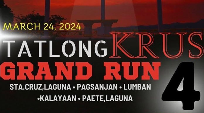 Tatlong Krus Grand Run 4 in Laguna