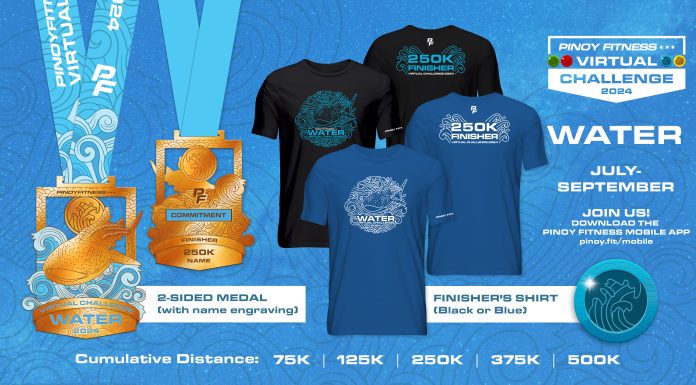 Pinoy Fitness WATER Virtual Challenge (2024)