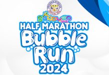 Sandugo Half Marathon Bubble Run 2024 in Bohol