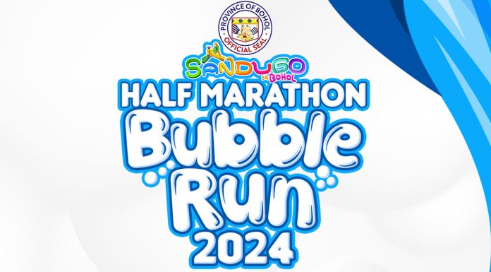 Sandugo Half Marathon Bubble Run 2024 in Bohol