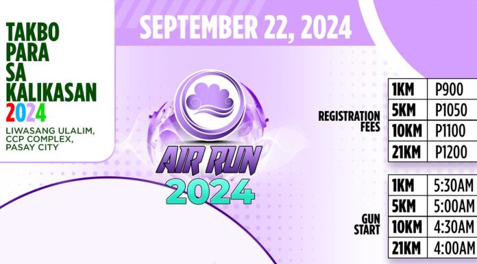 Takbo Para Sa Kalikasan – Air Run Edition 2024