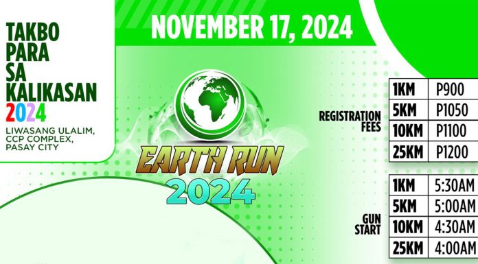 Takbo Para Sa Kalikasan – Earth Run Edition 2024