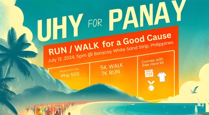 UHY Run for Panay: Run and Walk for a Good Cause in Boracay