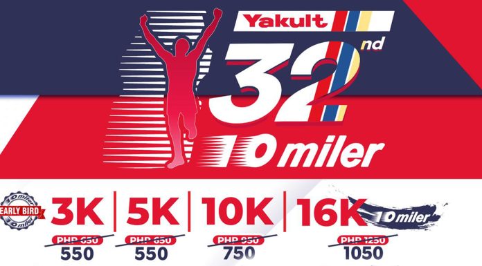Yakult 10-Miler Run in SM Mall of Asia