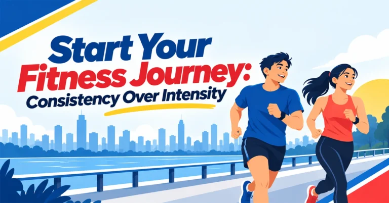 Start Your Fitness Journey: Consistency Over Intensity