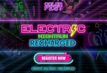 ColorFest Electric Night Run RECHARGED 2024 in SM MOA