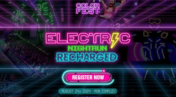 ColorFest Electric Night Run RECHARGED 2024 in SM MOA