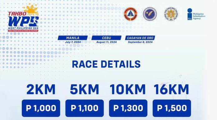 Takbo Para sa West Philippine Sea 2024