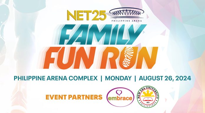 NET25 Family Fun Run 2024 in Philippine Arena