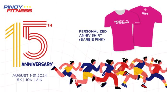 Pinoy Fitness 15th Anniversary Virtual Run