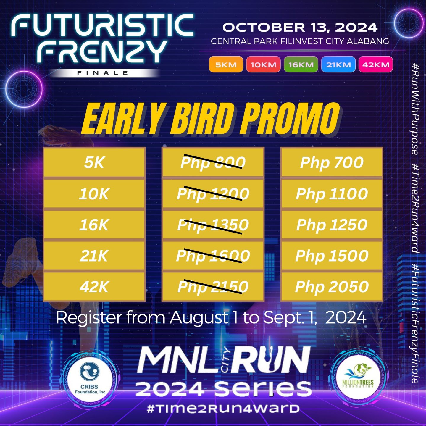 MNL City Run – Futuristic Frenzy Finale 2024 in Filinvest | Pinoy Fitness