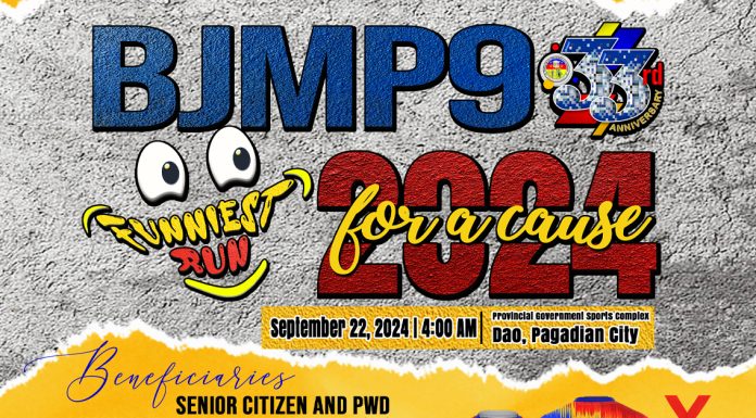 BJMP9 Funniest Run for a Cause in Pagadian City
