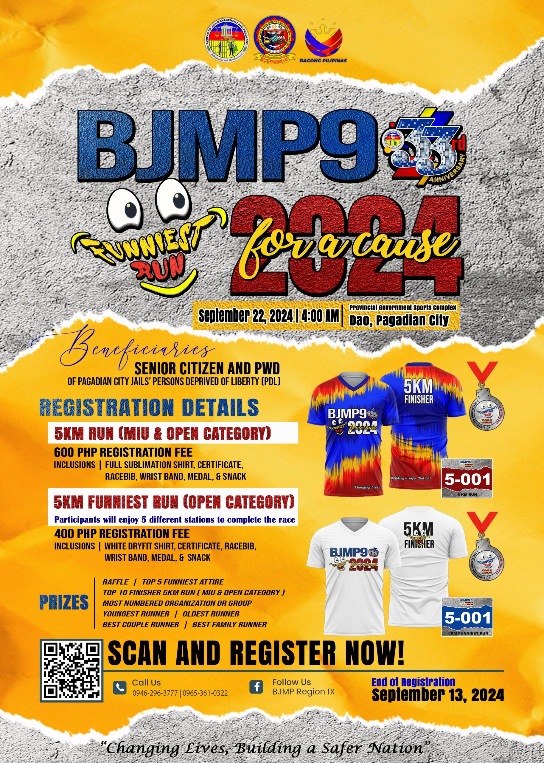 BJMP9 Funniest Run for a Cause in Pagadian City | Pinoy Fitness