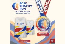 PCSO Charity Run 2024 in Ayala Avenue