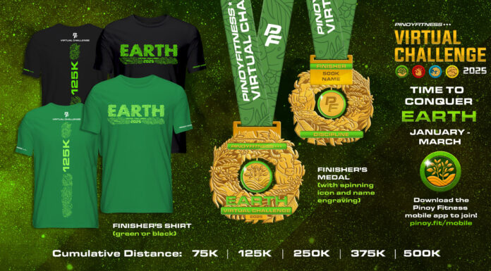 Pinoy Fitness EARTH Virtual Challenge (2025)