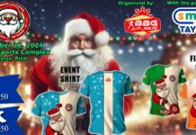 Santa Run 2024 in Taytay, Rizal