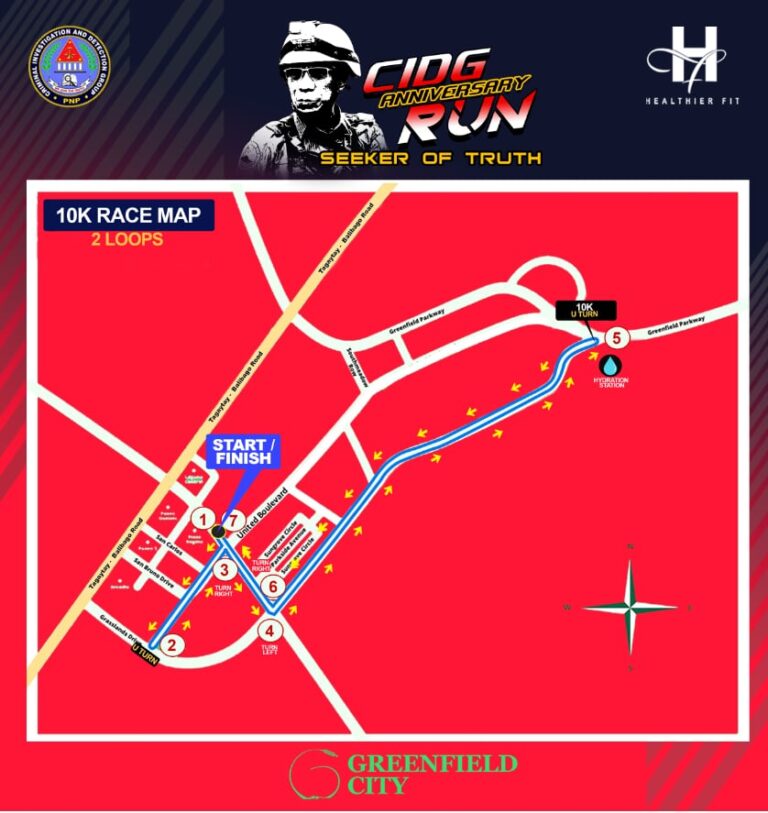 CIDG Anniversary Run 2025 in Sta. Rosa Laguna | Pinoy Fitness