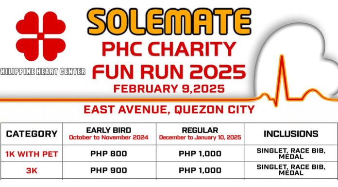 Solemate : Philippine Heart Center Charity Fun Run 2025