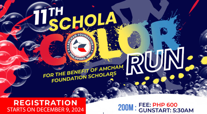 11th AmCham ScholaCOLORun in Pasay City