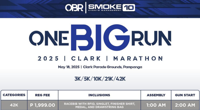 One Big Run 2025 in Clark Pampanga