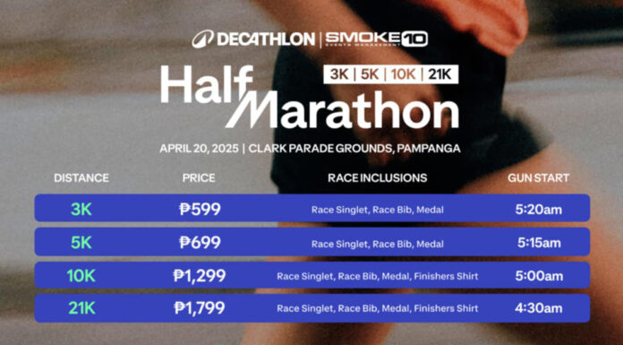 Decathlon Half Marathon 2025 in Clark Pampanga