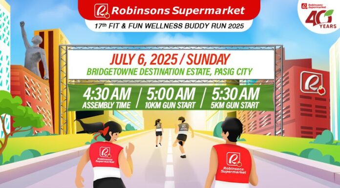Robinsons Supermarket 17th Fit and Fun Wellness Buddy Run 2025