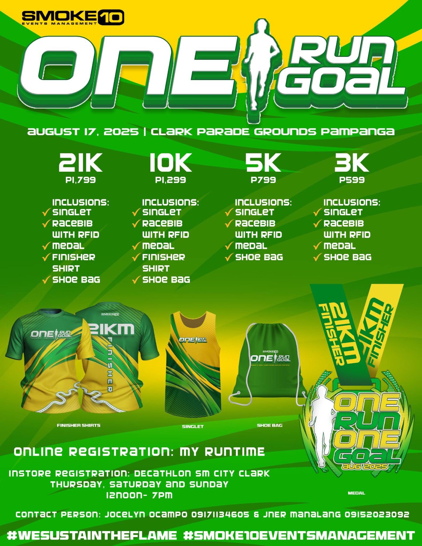 One Run One Goal 2025 in Clark Parade Ground | Pinoy Fitness