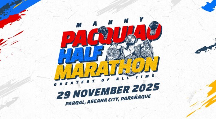 Manny Pacquiao Half Marathon 2025 in Parqal, Aseana City