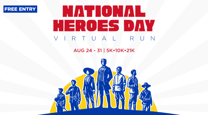 National Heroes Day Virtual Run (FREE)