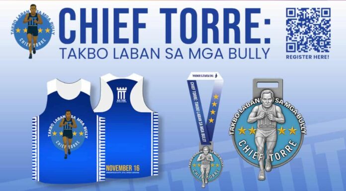 Chief Torre: Takbo Laban sa Mga Bully 2025 in Sta. Rosa, Laguna
