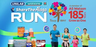 Watsons x Unilab “Share the Alaga” Run 2026