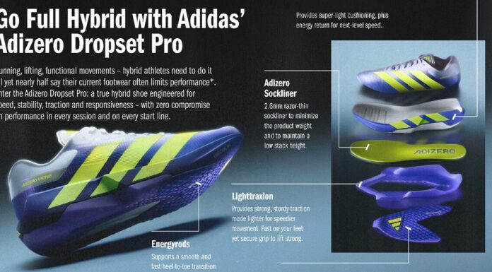 adidas Launches the Adizero Dropset Pro, A Hybrid Training Shoe Built for Speed and Strength