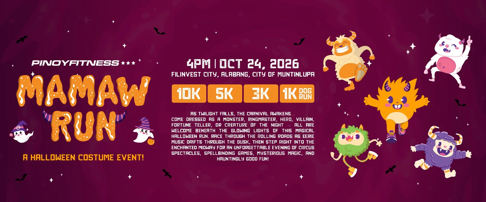 Pinoy Fitness Mamaw Run 2026
