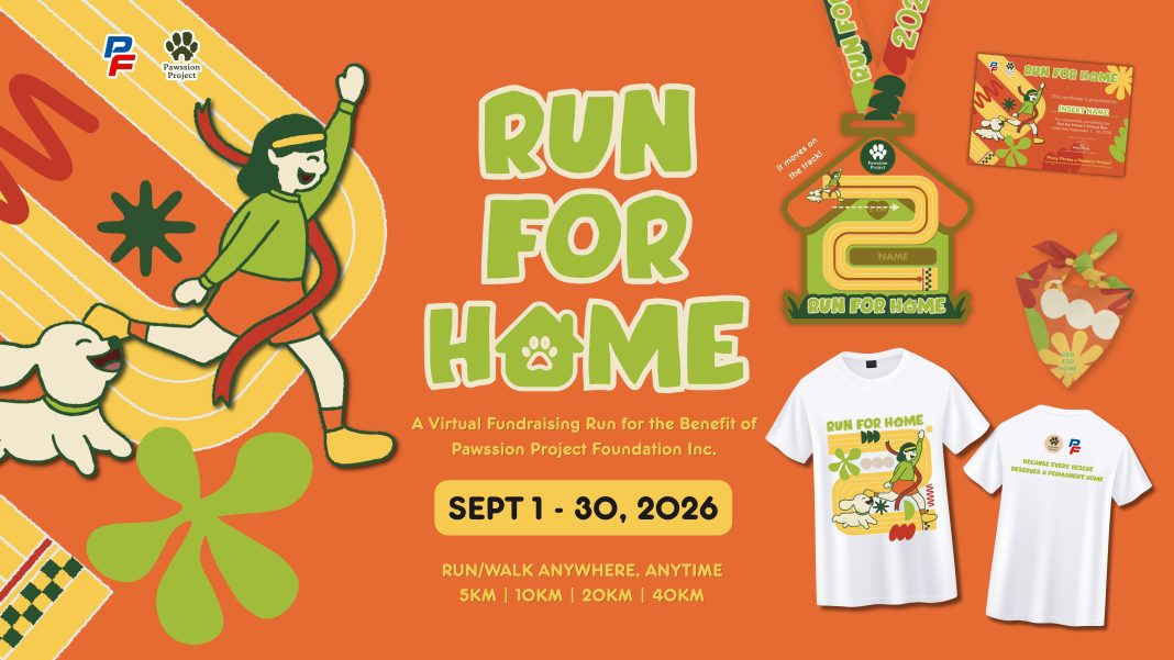 PAWSsion Project : Run for Home 2 Virtual Run 2026