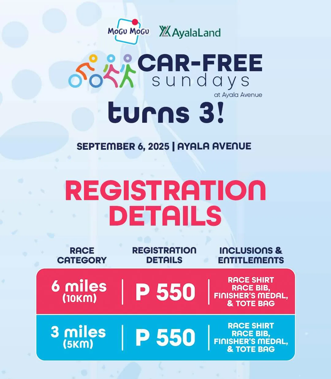 Car Free Sundays @ Ayala Turns 3 2026