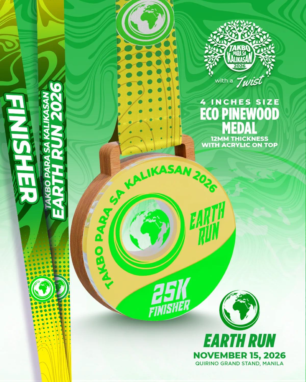 Earth Day Routine Takbo Para sa Kalikasan (Earth) 2026 | Manila | Pinoy Fitness