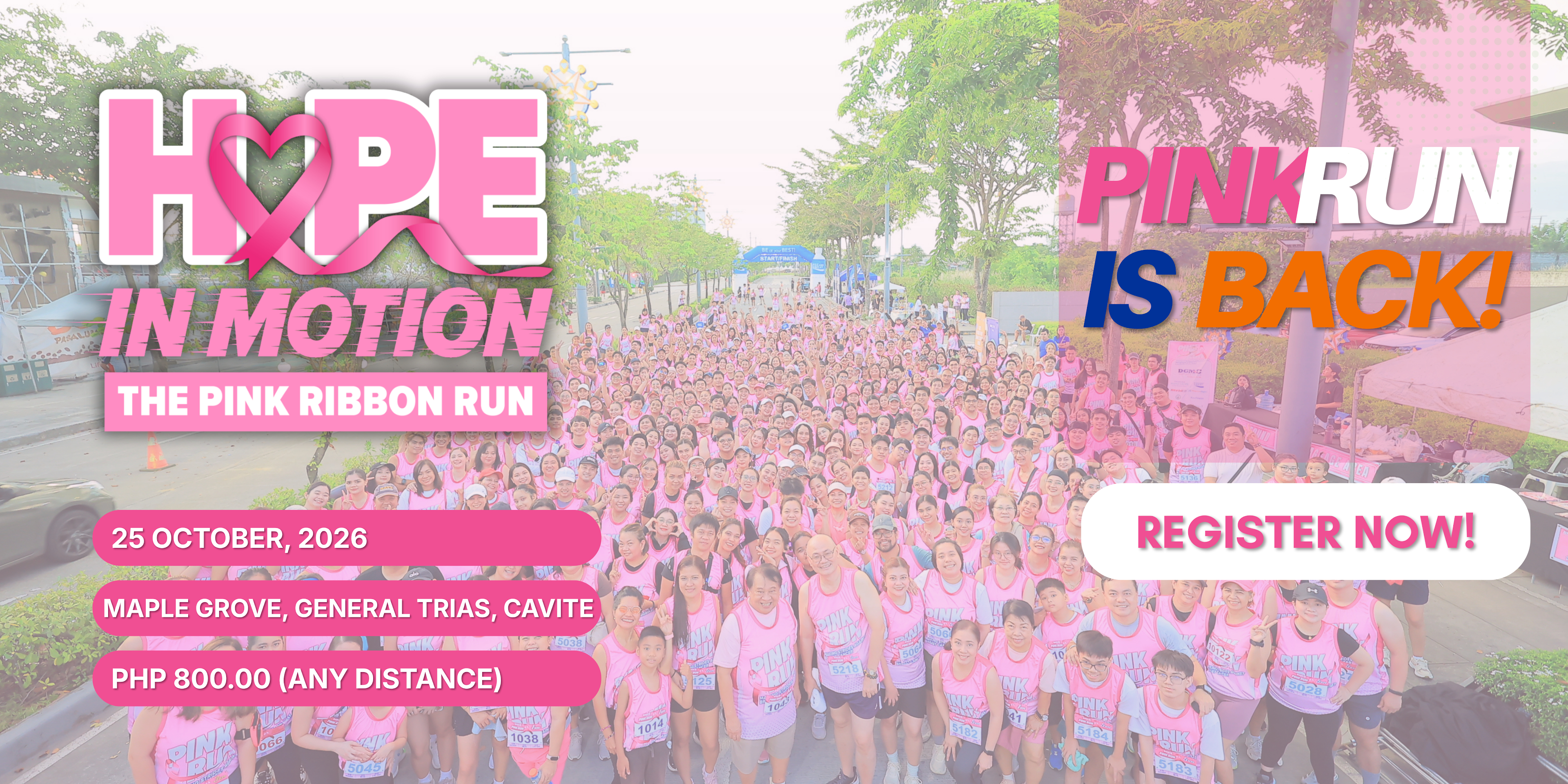 HOPE IN MOTION: The Pink Ribbon Run 2026