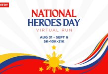 National Heroes Day Virtual Run (FREE)