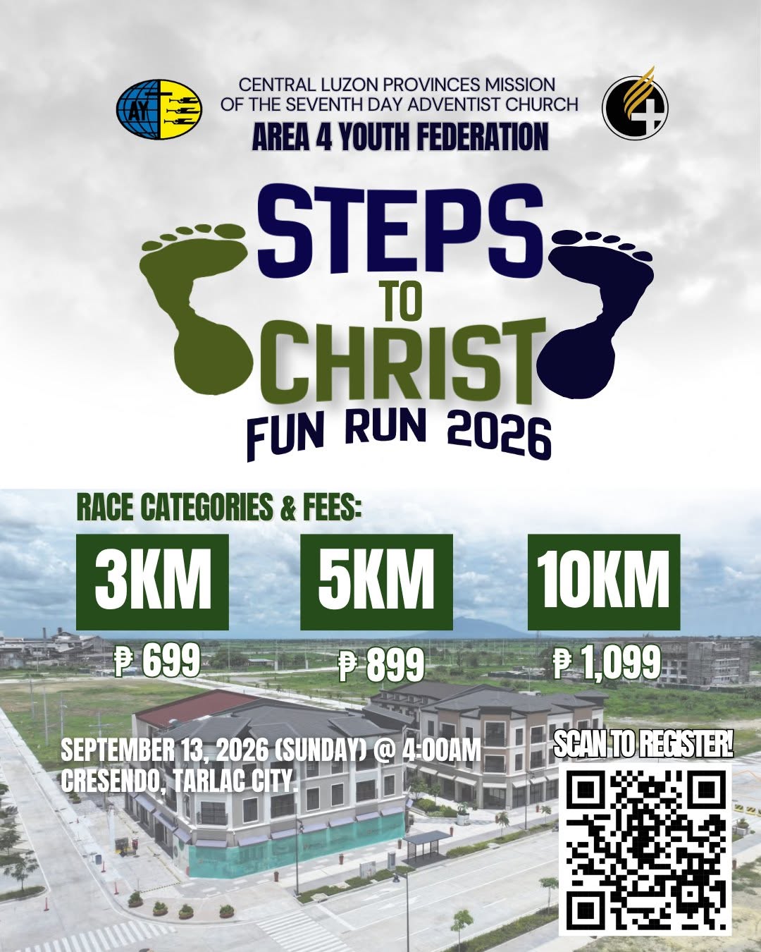 Area 4 Fun Run 2026: Steps to Christ