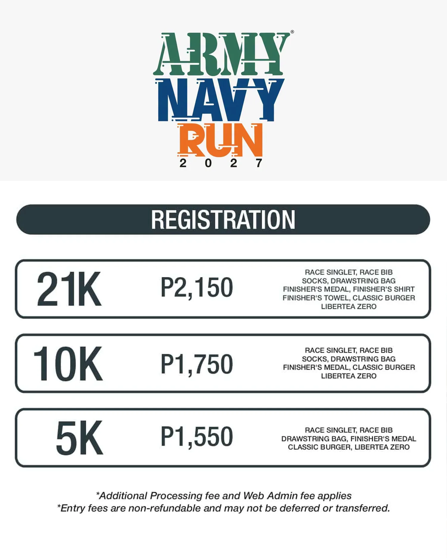 ArmyNavy Run 2027