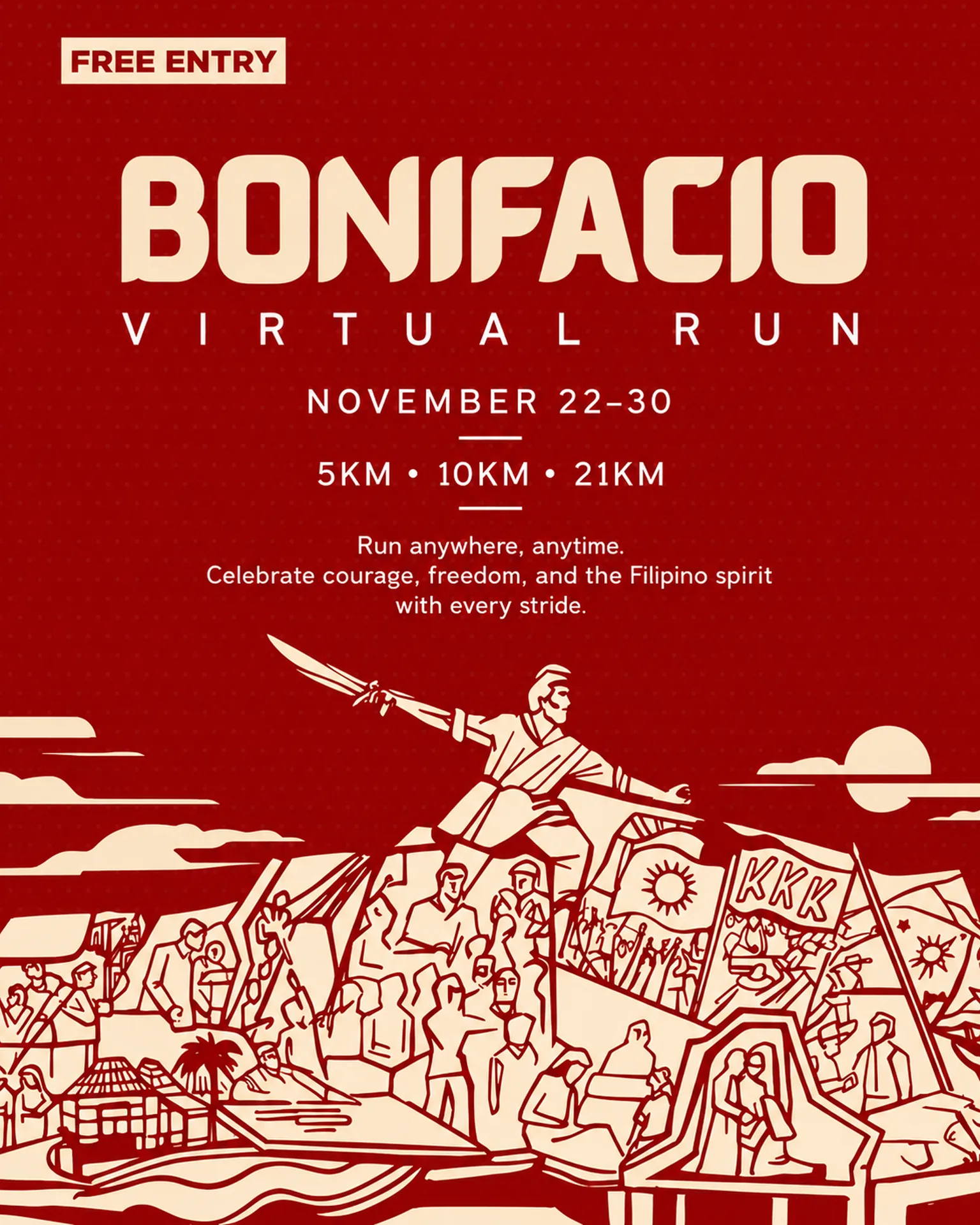 Bonifacio Day Virtual Run (FREE) 2026